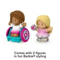 thumbnail image 4 of Fisher-Price Little People Barbie Party Figure Pack, 2 Characters for Toddlers, 4 of 6