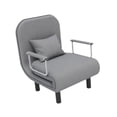 thumbnail image 3 of sofá cama plegable,Sofá cama plegable con respaldo Adultos,Sillón interior con asientos plegables en el suelo,Asiento de piso con respaldo Silla para juegos de piso,Sillón reclinable de, 3 of 9