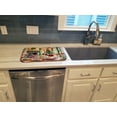thumbnail image 3 of Carolines Treasures DAC3762DDM 21 x 14 in. Unisex Cavalier Spaniel Christmas Cookies Dish Drying Mat, 3 of 5