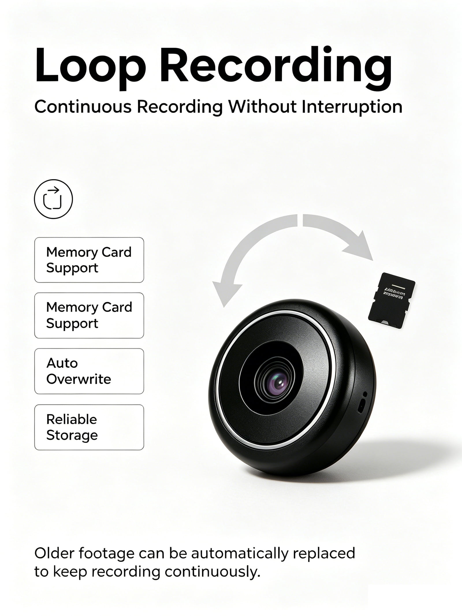 4K Ultra HD Mini Hidden Wifi Security Camera Magnetic IR Night Vision Motion Detection 2-Way Audio Loop Recording for Home Pet Indoor Use