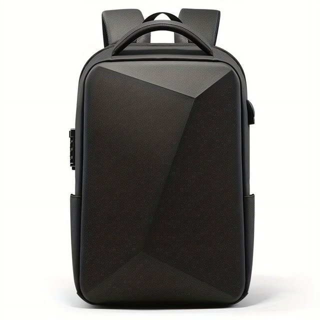 Secure & Stylish Large Capacity Travel Backpack with USB Charging & Password Lock - Perfect for Business & Casual Use!
