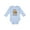 AE-Light Blue, variant on Mommys Nap Buddy Sloth Boys or Girls Long Sleeve Baby Bodysuit