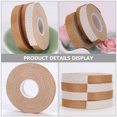 thumbnail image 3 of CATIEBYE Durable String Instrument Finger Tape 3Pcs Brown Elastic Cloth Simple Design, 3 of 7