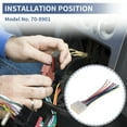 thumbnail image 2 of Conjunto de arnés de cableado para reproductor de CD de automóvil Unique Bargains 70-8901, adaptador de radio para Suzuki Esteem 2001-2002 1 Pc, 2 of 7