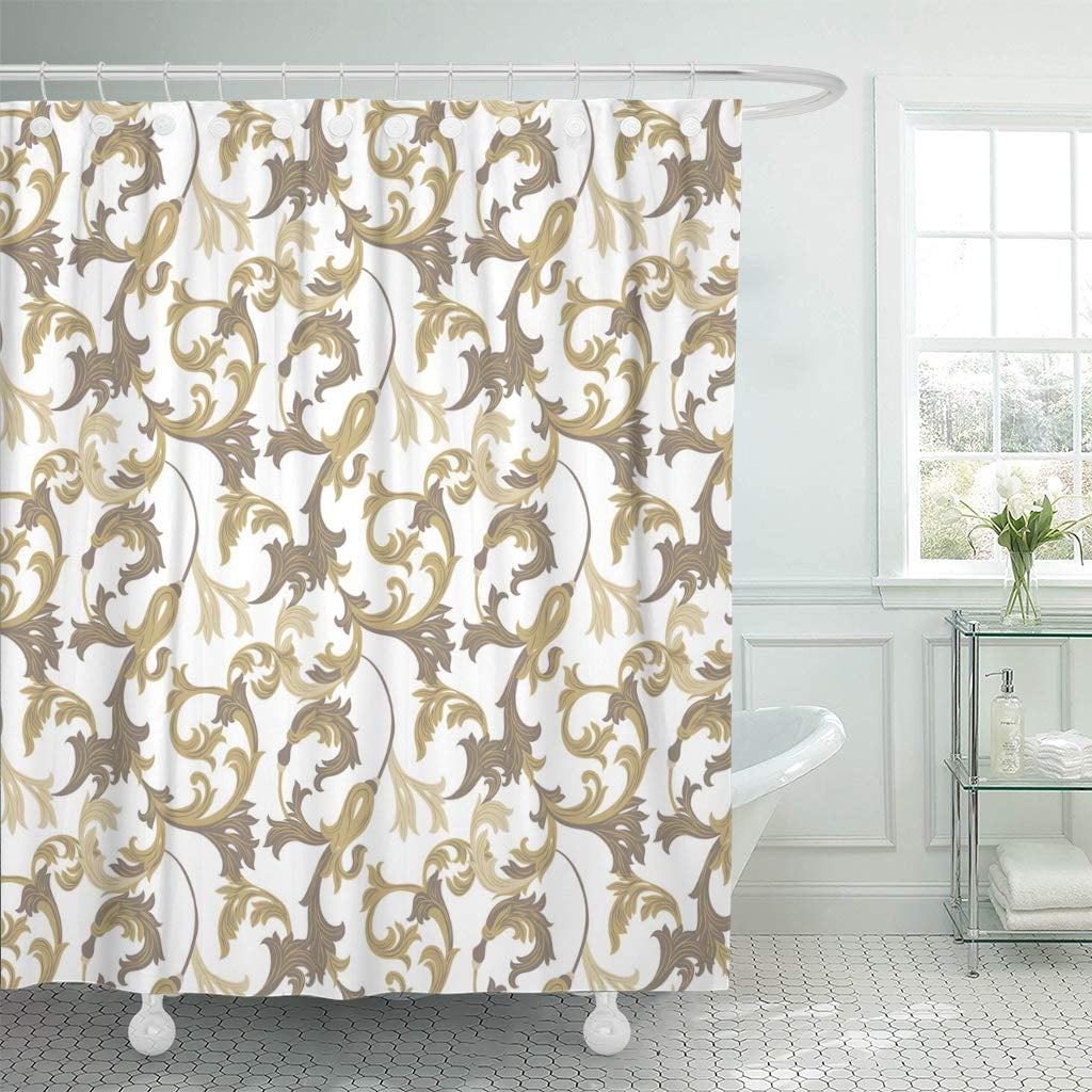 KSADK Damask Pattern Exquisite Baroque Classical Luxury Fashioned Royal