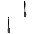 thumbnail image 4 of Toystoory Silicone Spatula Cooking Baking Scraper Food Batter Pastry Handle Long Bending Cake Tool Gadgets Accessories 90° Scrapers Negro 2piezas, 4 of 6