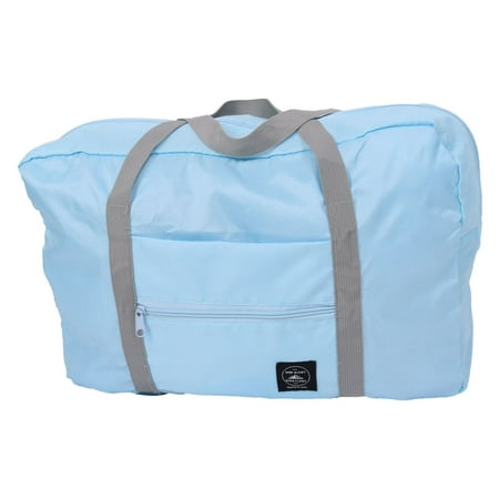 Unique BargainsZippered Foldable Handbag Clothes Luggage Packing Travel Storage Bag