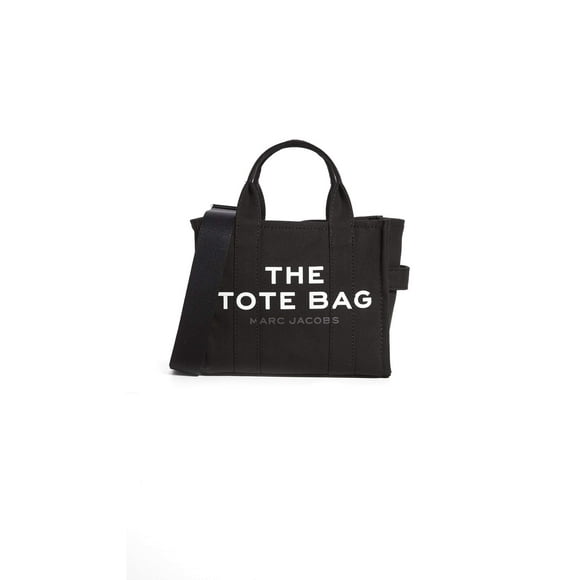 Marc Jacobs Womens Mini Traveler Tote Bag, Black, One Size