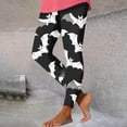 thumbnail image 2 of Luxalzxs Halloween Yoga Leggings for Women High Waisted No See-Through Tummy Control Cycling Workout Yoga Pants Tights Gym Running Athletic Leggings, 2 of 4