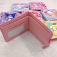 thumbnail image 4 of Monedero Kuromi Melody creativo de cuero Pu con botón Sanrio cartera plegable tarjetero cartera multifuncional, 4 of 4