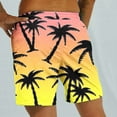 thumbnail image 6 of Midsumdr Mens Shorts Hawaiian Holiday Style Printing Casual Beach Shorts Summer Fashion Loose Plus Size Drawsting Shorts with Pockets, 6 of 7