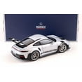 thumbnail image 3 of Norev Porsche 911 992 GT3 RS Ice Grey 1:18, 3 of 8