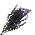 thumbnail image 2 of 40Cm Purple Provence Lavender Artificial Flowers Plastic Fake Plants Bridal Bouquet Indoor Outdoor Wedding Home Garden Decor, 2 of 9