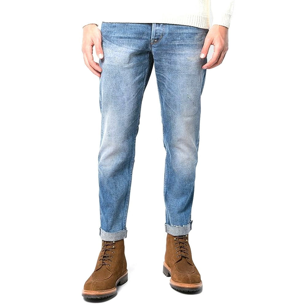 Hudson Jeans Hudson Mens Sartor Relaxed Skinny Jeans MCR795DHG Los