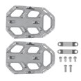 thumbnail image 1 of Peahefy Pair Motorcycle Foot Peg Front Footrests Replacement For NC750X 2014-2020, 1 of 8