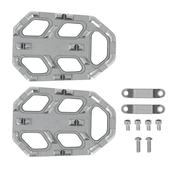 Peahefy Pair Motorcycle Foot Peg Front Footrests Replacement For NC750X 2014-2020