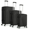 thumbnail image 2 of 3 Piece Hardshell Suitcase Spinner with TSA Lock, Obsidian Black, 2 of 3