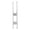 B001- Style A, variant on Expandable Shelf, Adjustable Shelf Organizer Rack, Refrigerator Storage, Food Storage, 8X36 In, Gray, 1 Pc, Fridge Organization, Cabinet Storage, Household Organizing