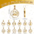 thumbnail image 2 of Joyas con colgante Hicarer con 12 colgantes con diamantes de imitación de Zodiac Charms, 2 of 7