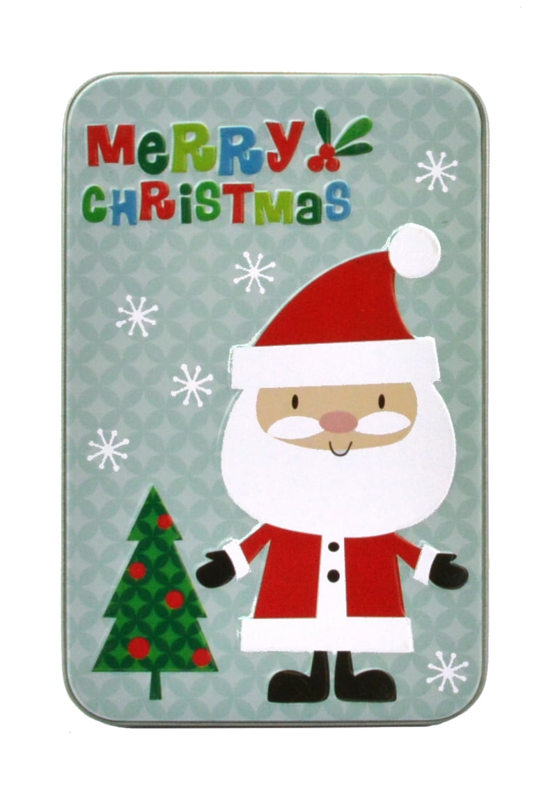 Details about   Christmas Gift Card Tin HAPPY HOLIDAYS 