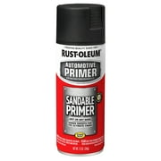 Black, Rust-Oleum Automotive Sandable Primer Spray-249418, 12 oz