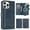 Blue, variant on Dteck for iPhone 13 Pro Case Detachable Wallet Case with Card Holder, 3 in 1 PU Leather Flip Folio with RFID Blocking Stand Shockproof Phone Cover,Black