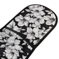 thumbnail image 2 of Dailycode Double Sided Oven Mitt with Loop Heat Resistant Kitchen Long Potholders 7" x 35" Magnolia Floral Flowers and Leaf, 2 of 6