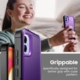 thumbnail image 3 of for Samsung Galaxy A04E Case, [Shockproof] Military Grade Proof Protection [Dropproof] Rugged Protective Heavy Duty Phone Case Cover for Samsung Galaxy A04E (Purple), 3 of 16