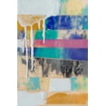 thumbnail image 2 of Goldberger, Jennifer 17x24 White Modern Wood Framed Museum Art Print Titled - Vibrant Layers I, 2 of 4