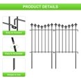 thumbnail image 3 of NEX 20 pcs Decorative Garden Fence Border Rustproof Fence Animal Barrier, 3 of 5