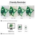 thumbnail image 6 of Unique Bargains Leaves Decorative Throw Pillow Cover #3 18" x 18" 1 Pack, 6 of 7