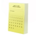 thumbnail image 3 of Post-it® Printed Notes, Habit Tracker, Yellow, 3 of 5