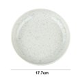thumbnail image 2 of 6 Inches Imitation porcelain dinner plate plastic round dish buffet barbecue plate hot pot dish, 2 of 5