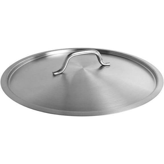 Truecraftware – 40 qt. Stainless Steel Stock Pot Lid - Heavy Duty Stock Pot Cover Stew Pot Simmering Pot Soup Pot Lid Oven Safe & NSF Certified