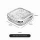 thumbnail image 1 of 4/6 Compartments Portable Pill Box Travel Medication Carry Case Storage Box, 1 of 5