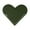 Army Green, variant on PureCasa Vintage Leather Heart Bookmarks Page Corner Bookmark for Kids Children Women Men, Book Accessories for Reading Lovers, 1 Pack, Army Green