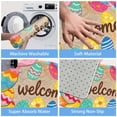 thumbnail image 4 of 2026 Easter Bunny Welcome Mat for Indoor Use | Absorbent Velvet Rug with Non Backing for Living Room Hallway and Entryway, 4 of 6