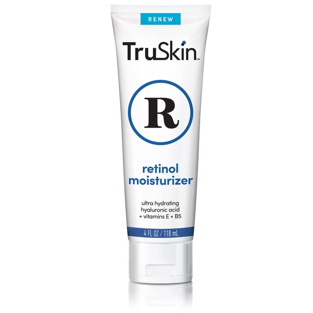 Hidratante facial TruSkin con retinol, 120 ml, con ácido hialurónico y vitamina E