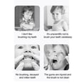 thumbnail image 4 of Children'S U-Shape Toothbrush For 360° Thorough Cleansing,Yellow Manual Toothbrush S, 4 of 9