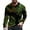 Green, variant on Mens Casual Shirts Long Sleeve Round Neck Turtleneck Men Slim Fit Blue XXL