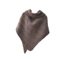 thumbnail image 2 of Women Shawl Autumn Wraps Solid Stylish Triangular Color Lady Shoulder Scarf Cardigan Poncho Fashion Clothing Decoration Dressing Accessory Coffee, 2 of 9
