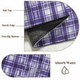thumbnail image 2 of Purple Plaid Area Rug 6x9 Washable Rug Non Slip Modern Art Checkered Farmhouse Large Area Rug Soft Stainresistant Indoor Floor Carpet for Living Room Bedroom Home Office Dining Room Nursery, 2 of 8