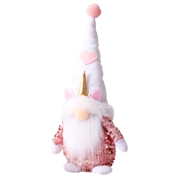 Sombrero largo para San Valentín, adorables muñecos de gnomo, muñeco enano, adorno para festival.