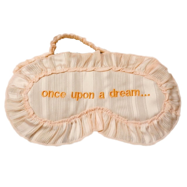 Sleeping Mask Lovely Lace Letter Decor Sleeping Eye Cover Blindfold Eyeshade