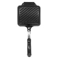 thumbnail image 2 of de gofres de dos cara de gas portátil Sandwich Pan Toastie Herramienta para hornear Sartén para interiores Cocina de panqueques al Sharpla Sandwichera, 2 of 8