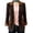 Z2-Coffee-jackets for women, variant on Qzwdhjm Womens Corduroy Blazer Lapel Collar Long Sleeve Vintage Blazers Open Front Business Casual Suit Jacket with Pocket