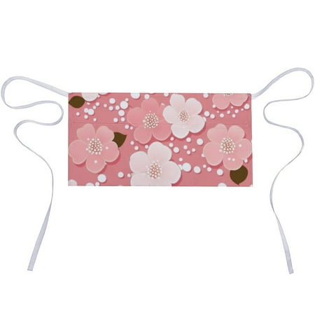 

Work Aprons for Men Petals Polyester Cotton Professional Half-length Apron Durable Stylish and Versatile Half-length Apron