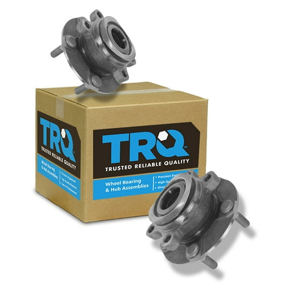 TRQ Front Wheel Bearing Hub Assembly Driver Passenger Side Pair for Sentra Rogue BHA53762 Fits select: 2008-2013 NISSAN ROGUE, 2014-2015 NISSAN ROGUE SELECT