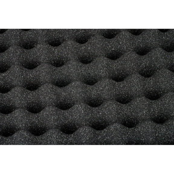 Gun Case Foam 12 x 36 x 1.5 Egg Crate -1 piece. acoustic foam/studio sound prof