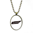 thumbnail image 1 of Tennessee USA mapa silueta Collar Colgante de cadena vintage Colección de joyas colgantes Unbranded M, 1 of 3